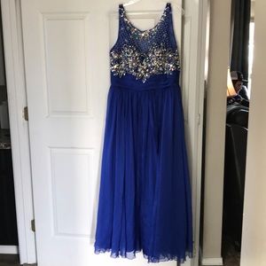 Royal blue Prom dress